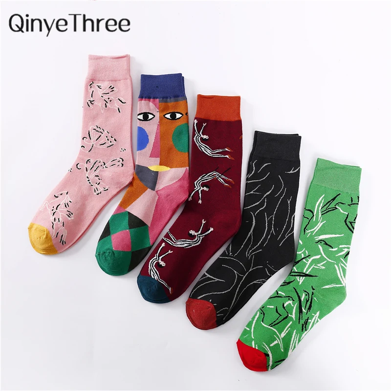 Женские Забавные милые Мультяшные гимнастические голубей лошадь геометрическое