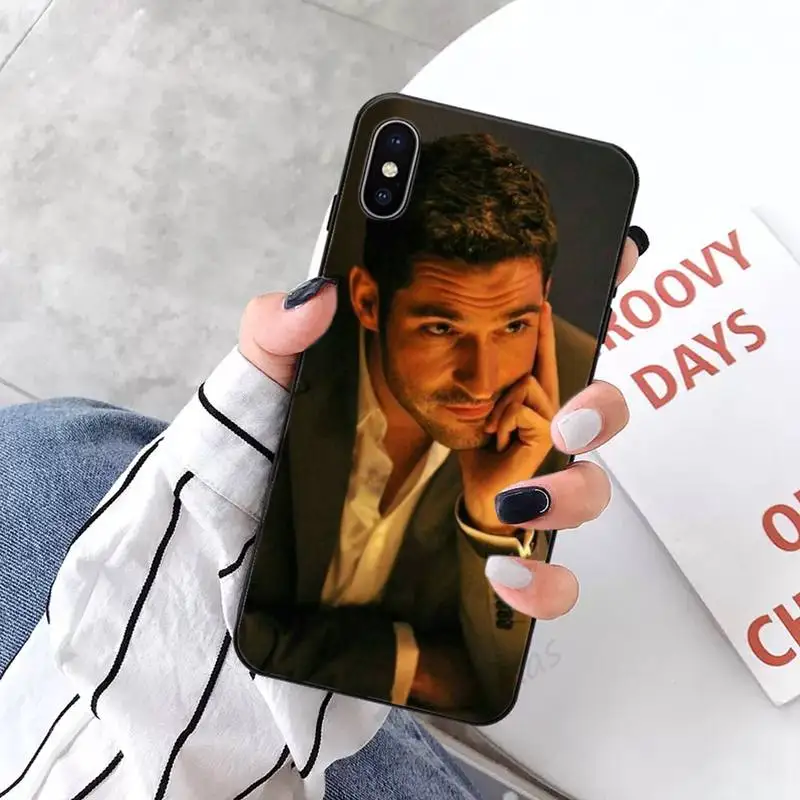 

Degenerate angel Lucifer American TV Phone Case for iPhone 11 12 pro XS MAX 8 7 6 6S Plus X 5S SE 2020 XR Anti-fall mobile cover