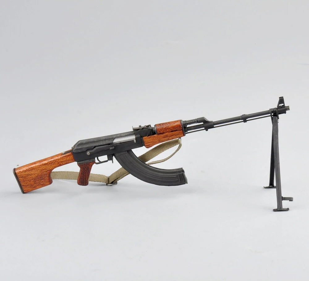 1/6 Scale WWII VSoviet RPK machine guns Rifle Model Weapon Toys For Action Figure Accesssories