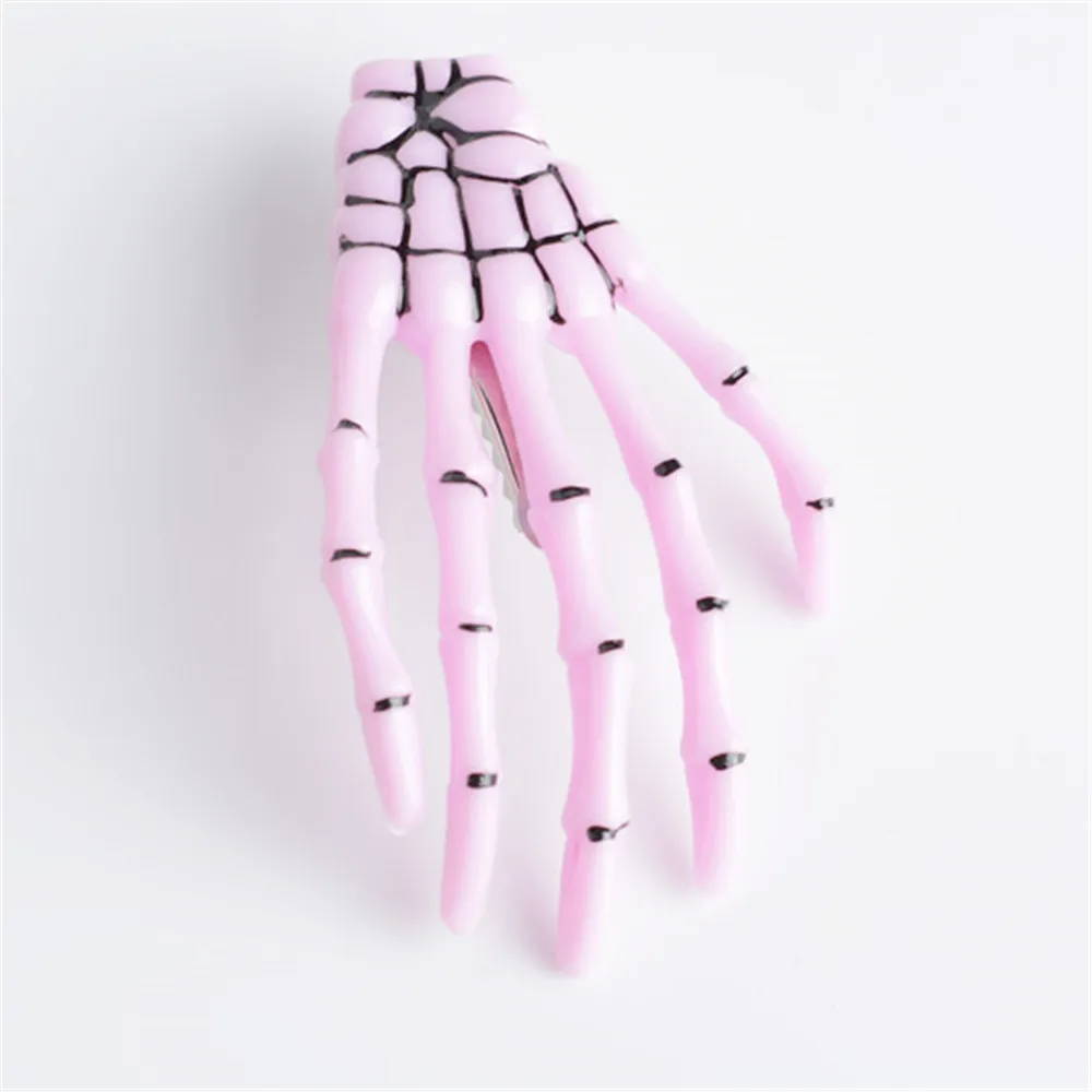 pink 1 1 шт., женские модные забавные золотые, серебряные заколки для волос, цинковый сплав, заколки для волос, металлические заколки для волос, аксессуары для волос, новинка - Цвет: pink 1