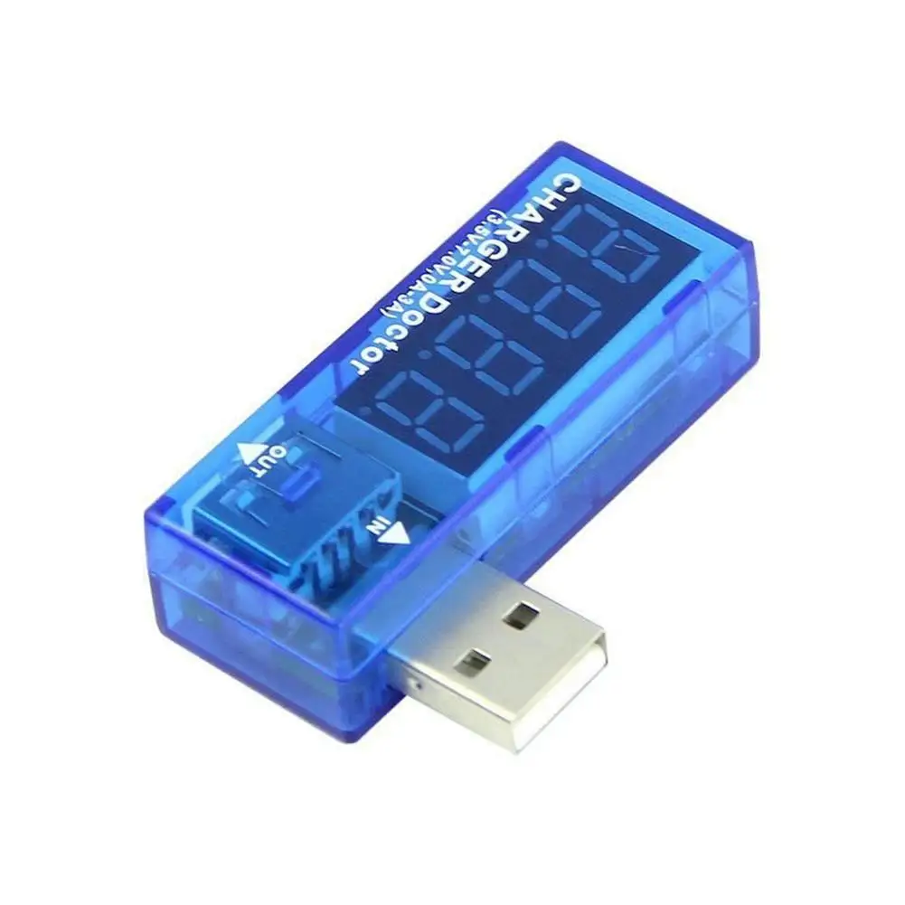 Многофункциональный USB-тестер цифровой вольтметр амперметр постоянного тока
