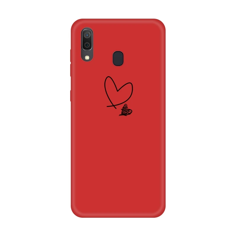 20 Чехол с милым сердечком для samsung Galaxy S10e S8 S9 S10 Plus Note 10 Note10 Plus Pro, чехол для телефона samsung A50 A30 A40 A10 A20 - Цвет: 20