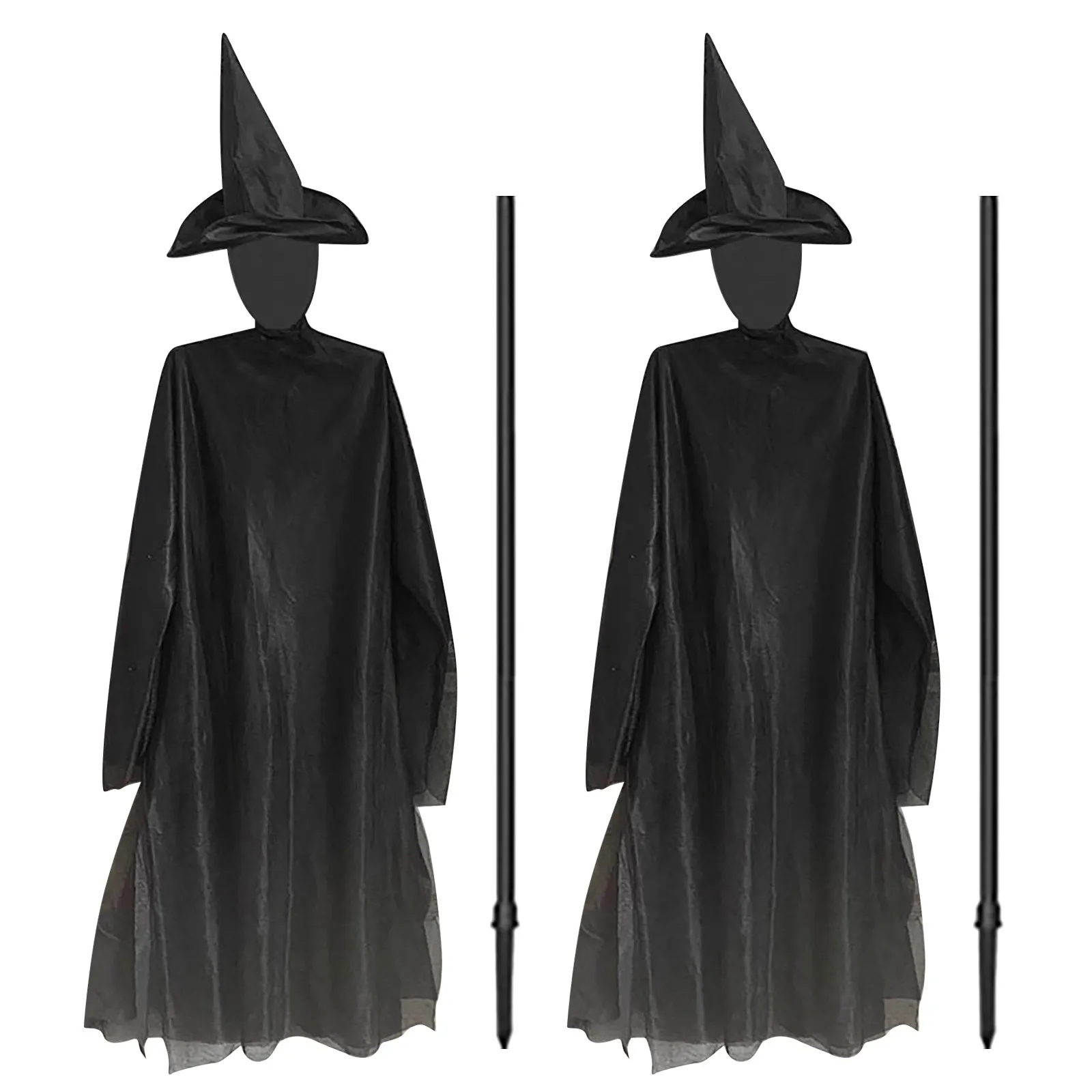 

Halloween Voice Control Induction Luminous People Holding Hands Witch Style For Party Or Halloween Decorations Favors Scary Prop