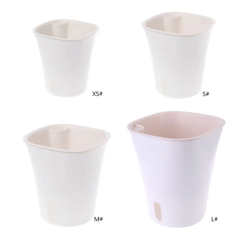 

Useful Self Watering Planter Flower Pot Home Garden Balcony Decor Lazy Use New P82C