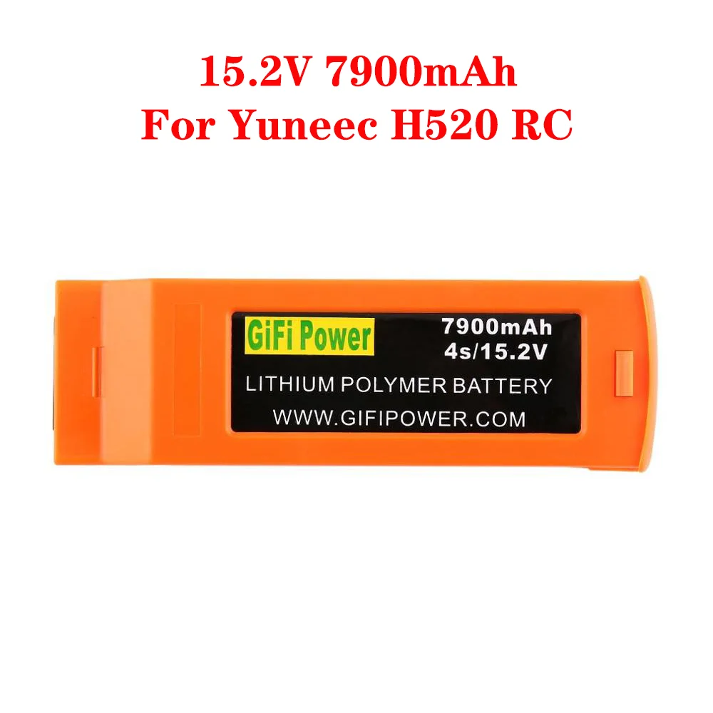

New 15.2V 7900mAh LiPo Battery Rechargable Upgrade Battery for Yuneec H520 RC FPV Drone