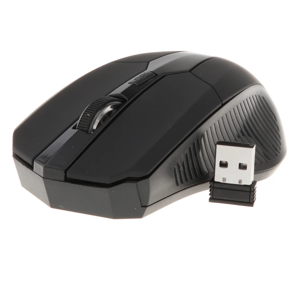 Мобильная мышь с быстрой прокруткой USB-нано-приемником беспроводная для ноутбука