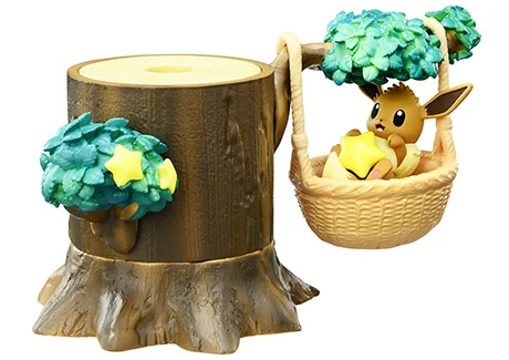 pokemon animetoys blind box mystery box forest tree jenga house pikachu gengar jirachi pidgeot birthday gift for children free global shipping