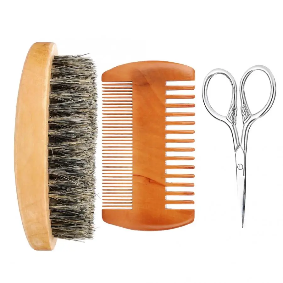 Крем для бритья модная мужская кисть из конского волоса парикмахерский салонный