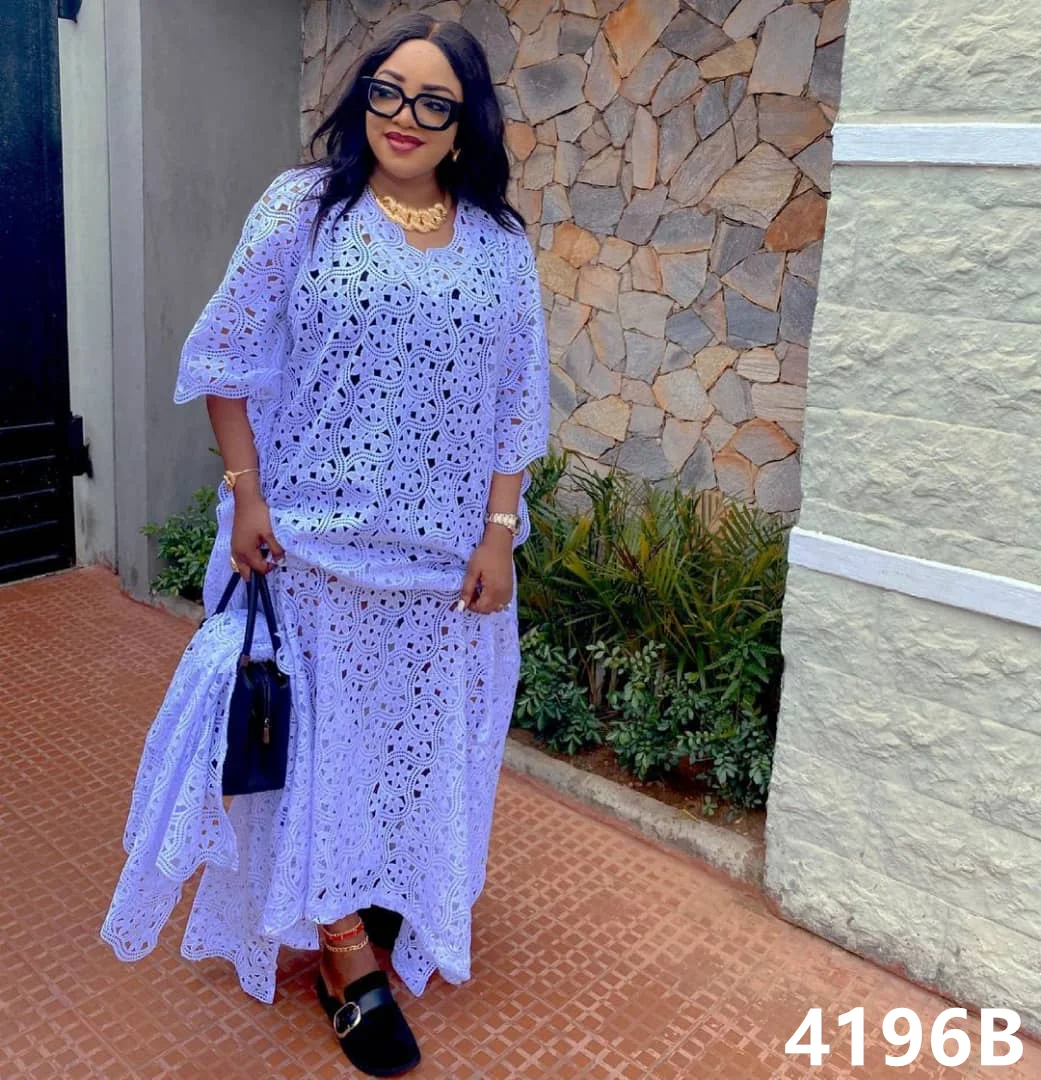 PGC белая африканская кружевная ткань с блестками 2021 Высококачественная молочная