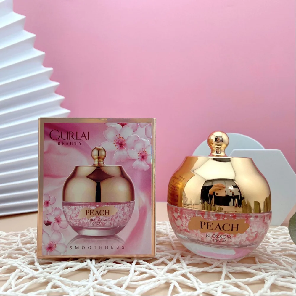 

Peach Blossom Facial Cream Moisturizing Nourishing Oil Control Brightening Rejuvenation Anti-Wrinkle Facial Skin Care Products
