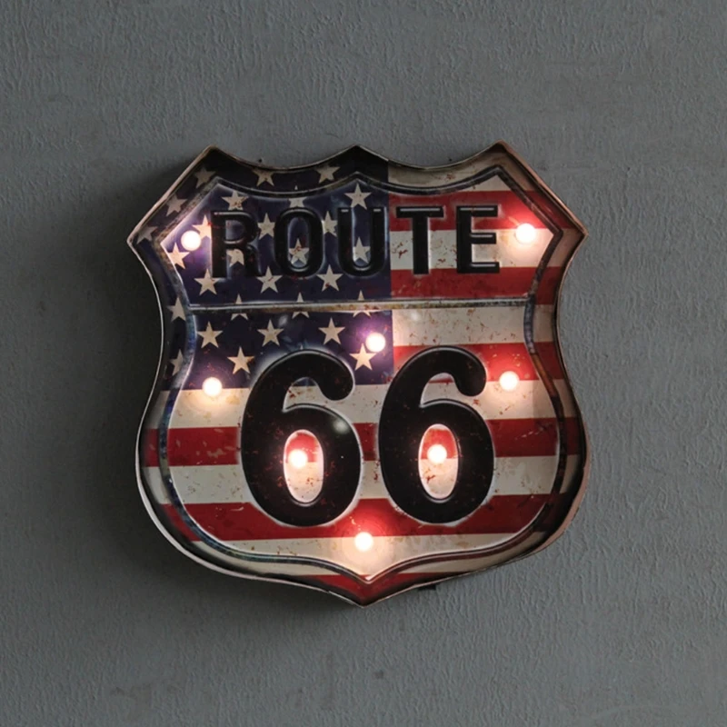 

LED Vintage Light Historic Wall Decor Lamp LED Neon Light Sign Home Decorations