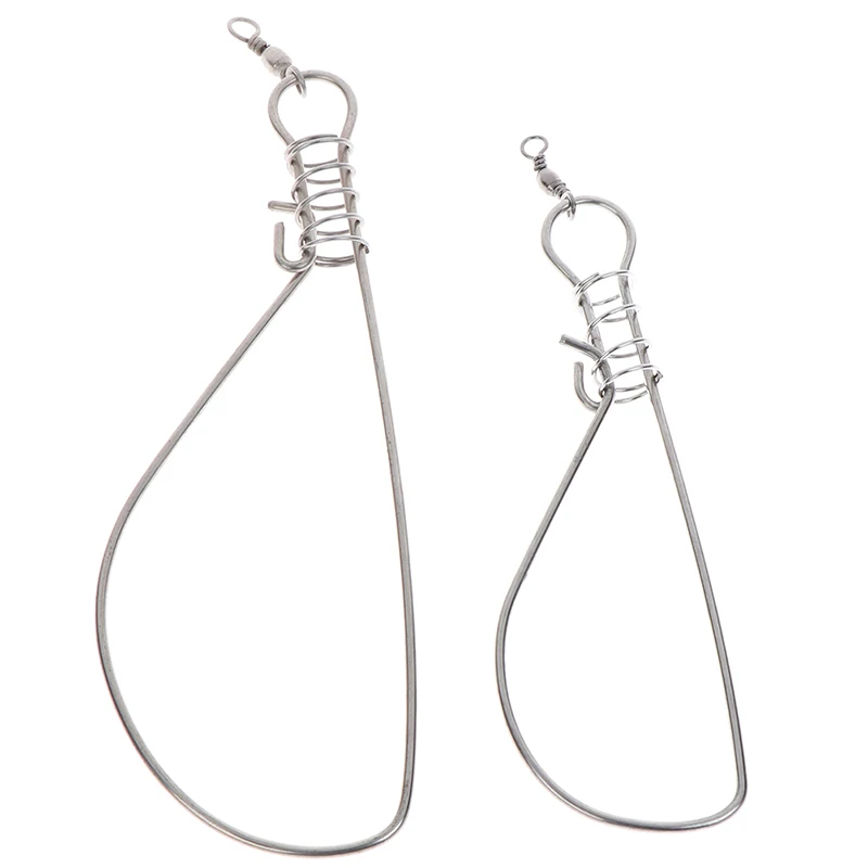 1 шт. рыболовный замок с пряжкой из нержавеющей стали прямой для рыбы Стрингер