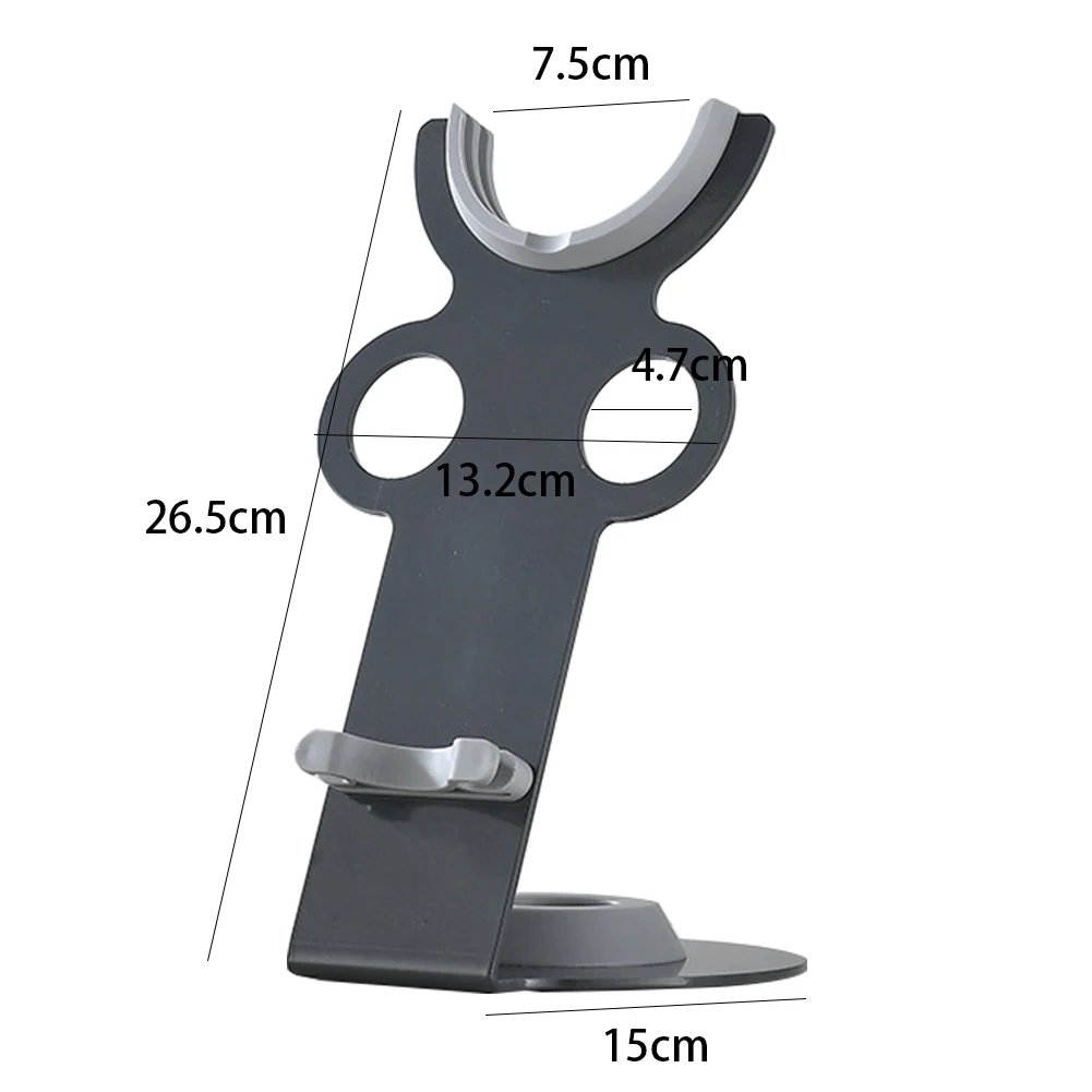 

Steel Non-Slip Table Top Clubhouse Hotel Corrosion Resistant Home Bathroom Magnetic Stand Dresser Hair Dryer Holder For Dyson
