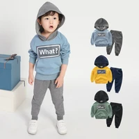 new 2pcs boys outfits baby boy clothes for kids clothing toddler child jogging casual sports suit children kid suits letters