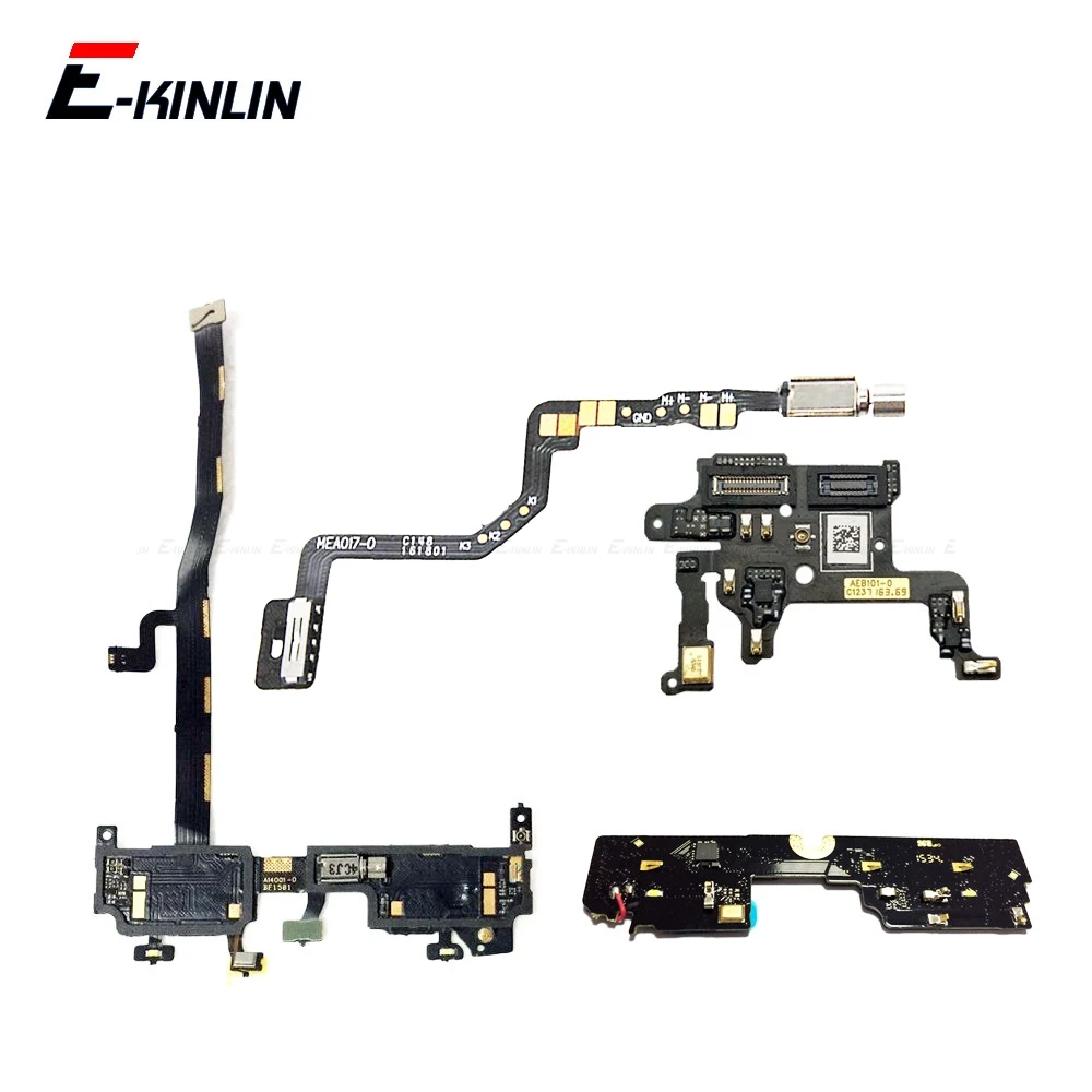 Микрофон микрофон Вибратор модуль двигателя плата гибкий кабель для OnePlus 2 3 3T 5T 6 6T