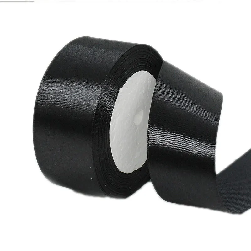 

25yards/roll Satin Ribbons Christmas Ribbons Gift Wrapping Decoration DIY Handmade Supplies Roses Crafts Artificial Silk Ribbon