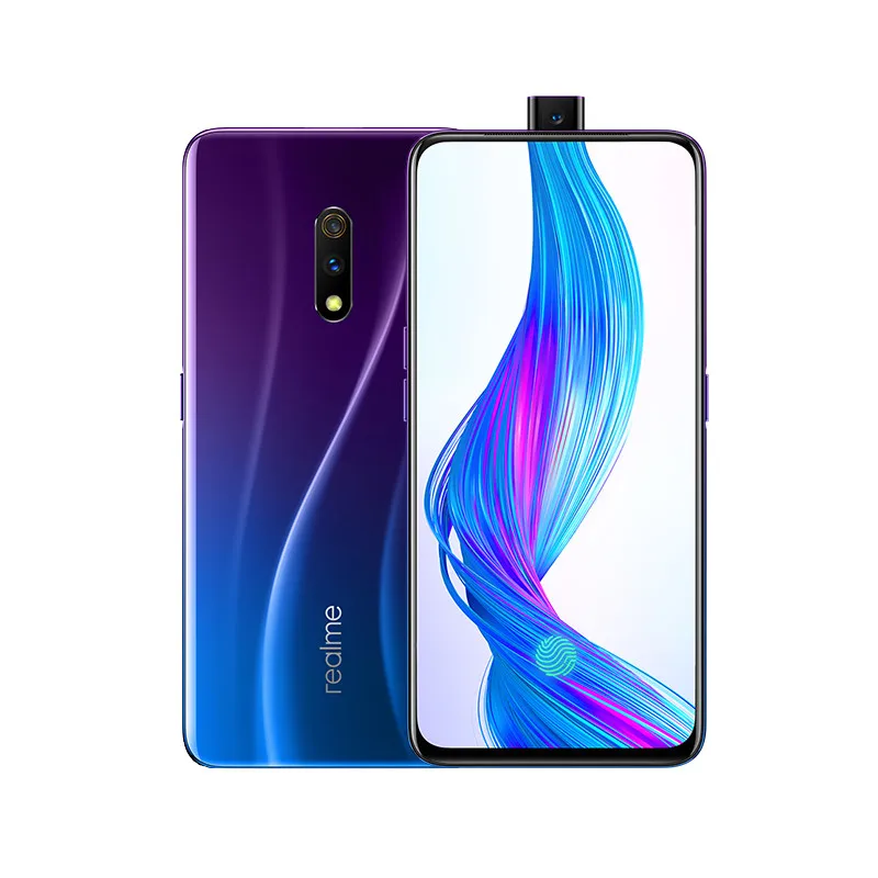 Смартфон Oppo Realme X, 4G LTE, 4 ГБ, 64 ГБ, Восьмиядерный процессор Snapdragon 710, экран 6,53 дюйма, 3765 мА/ч, двойная задняя камера, сотовый телефон