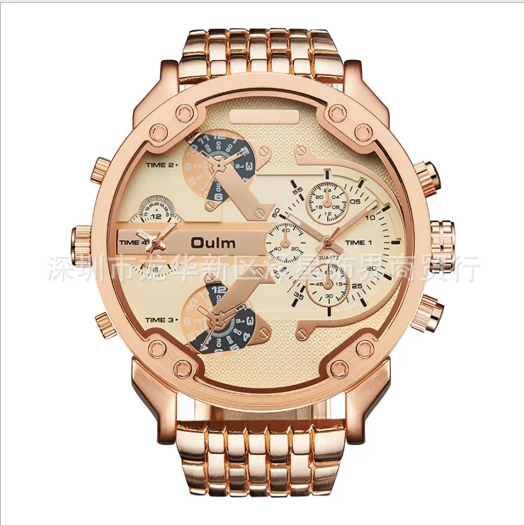 

Classic Casual Cool Men's Watch/Two-Place Alloy Band Men's Watch couples couple gift men watches 2020 luxury