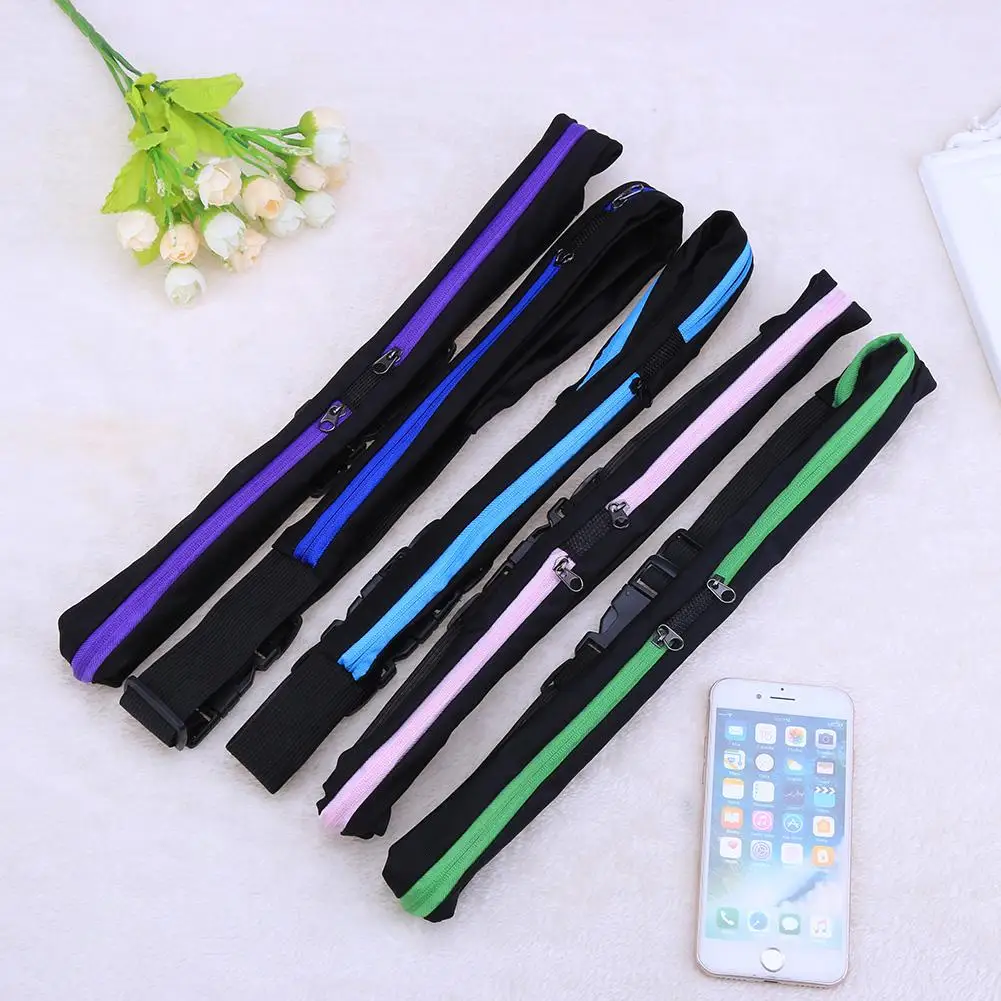 Поясная Сумка для бега водонепроницаемая эластичная регулируемая улицы