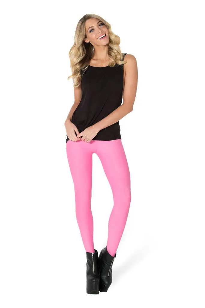 

2020 Pink Style Women Leggings High Waist Legging Winter Printed Women Pants Slim Fitness Leggins Sexy Gym Clothes