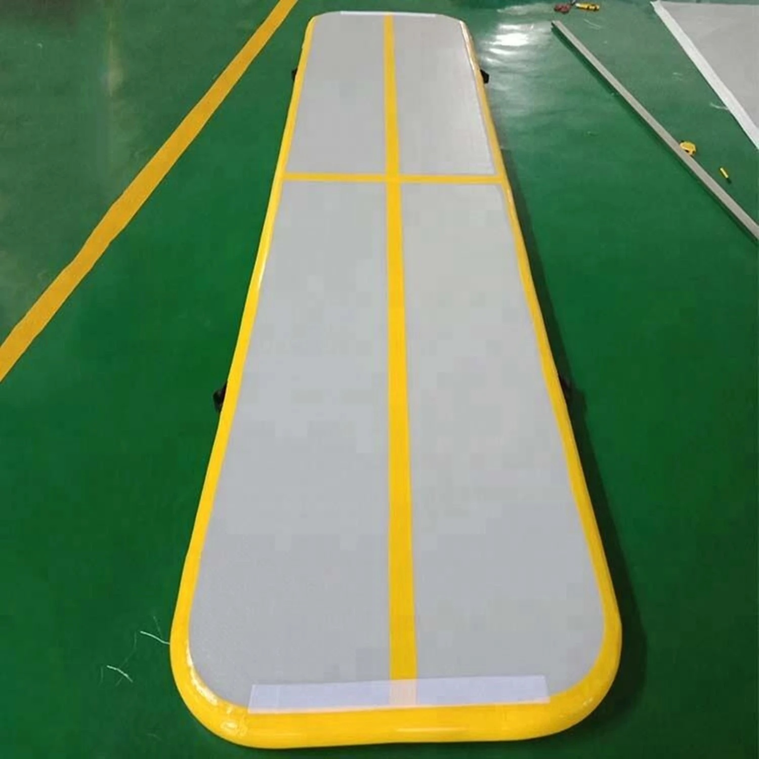 Free Shipping Pump 6x1x0.2m Blue AirTrack Factory Wholesale Flip Tumbling Mat Gymnastics Inflatable Air Tumble Track | Игрушки и хобби