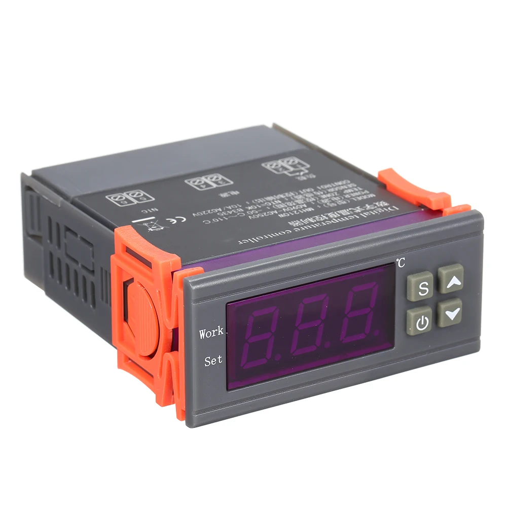 

Intelligent Microcomputer Digital Temperature Controller Heating/Cooling Temperature Control Thermostat Regulator with Sensor