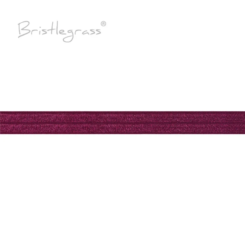 Блестящая эластичная атласная лента для волос 2-15 ярдов |