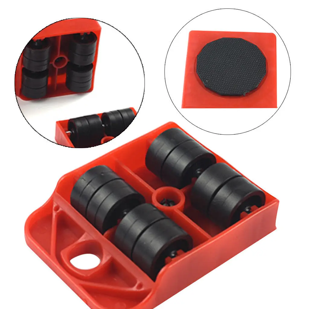 

Moves Furniture Tool Transport Shifter Moving Wheel Slider Remover Roller Heavy Furniture Moving Aids Of Fridges Sofas Beds Desk