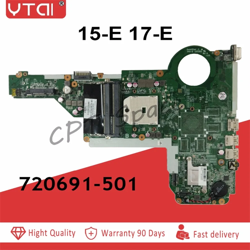 720691 501 15 E 17 материнская плата для ноутбука HP Pavilion Материнская 001 аккумулятор
