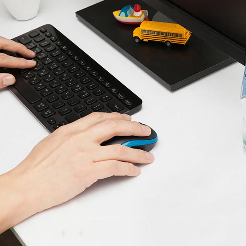 Logitech M185 Беспроводной Мышь с 1000 Точек на дюйм 2 4 ГГц офисные для ПК/ноутбук Windows