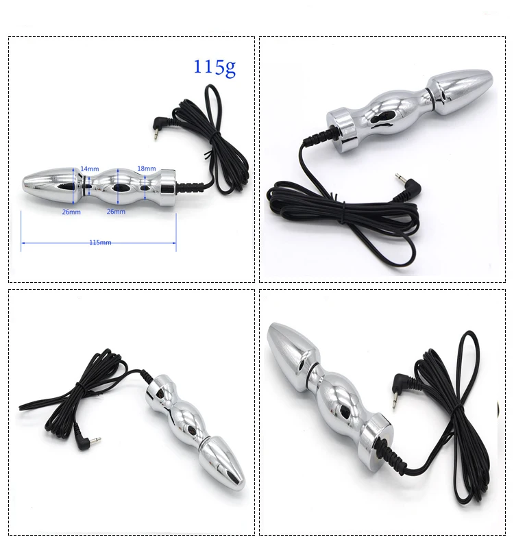 Анальная пробка с электрическим током зажимы для клитора массажные накладки