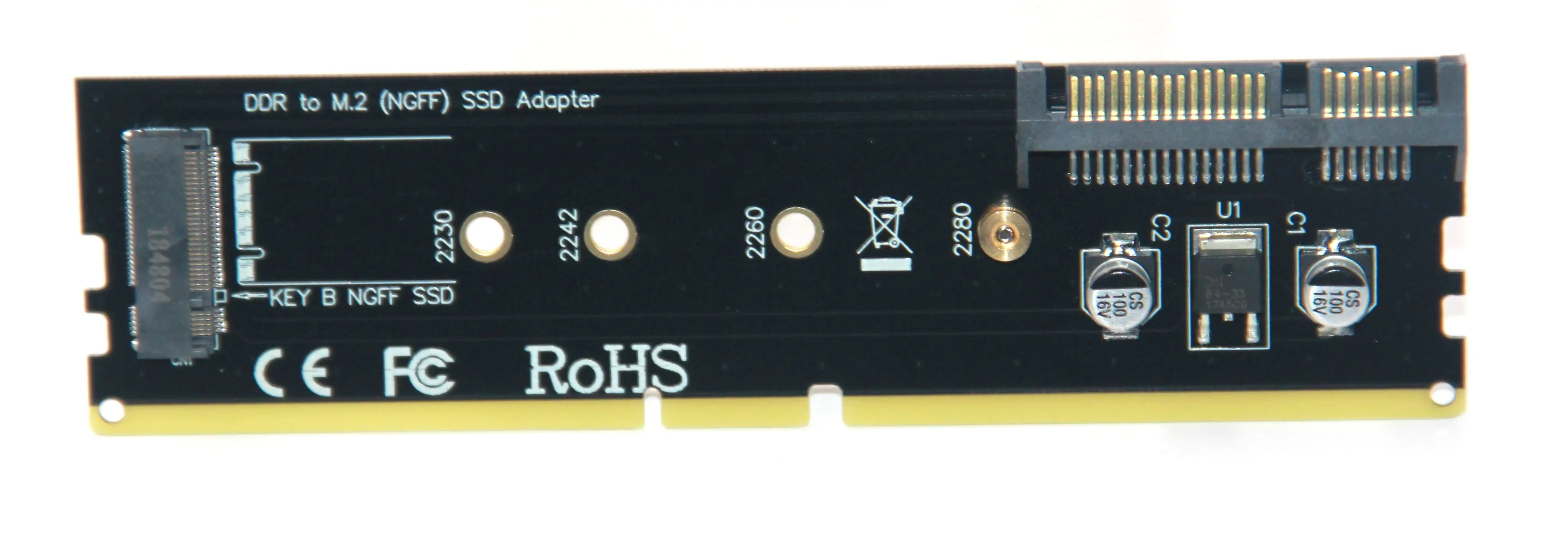 l ddr4 ddr3 к m2 ssd адаптер m 2 ngff b ключ райзер к