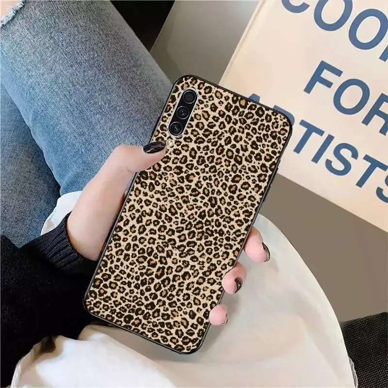 

Lovebay Leopard Print Fashion Phone Case For Samsung galaxy S 9 10 20 A 10 21 30 31 40 50 51 71 s note 20 j 4 2018 plus