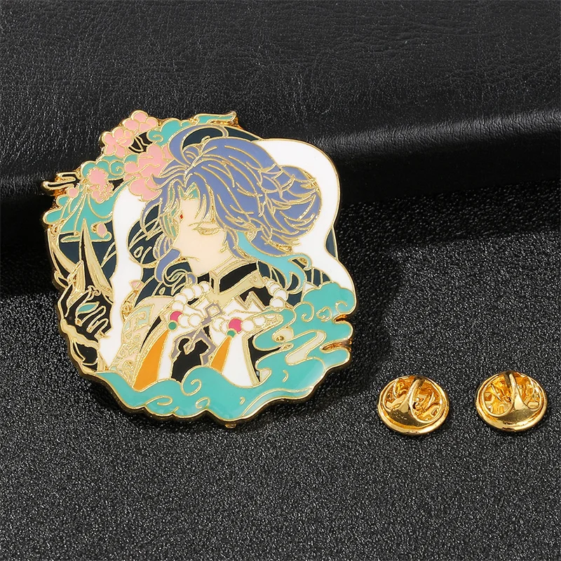 Брошь в виде аниме фигурки Genshin|Броши| |