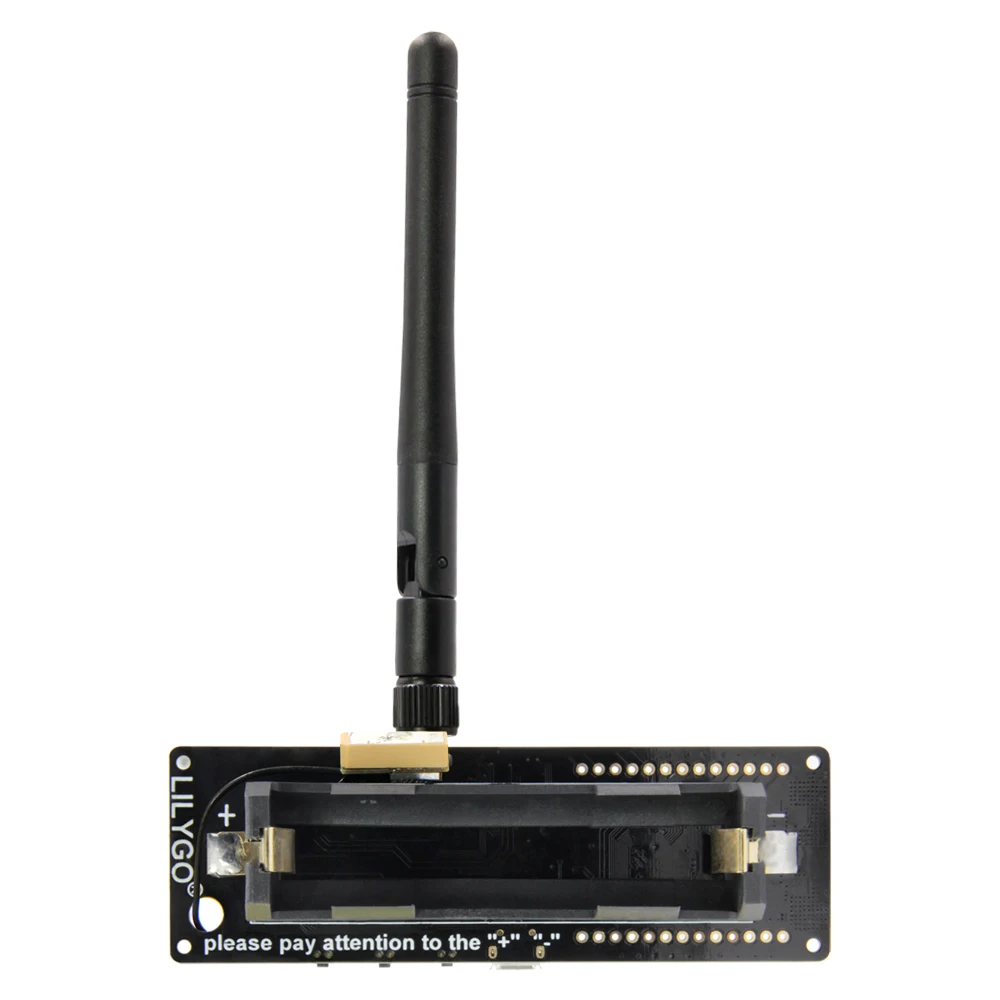 

LILYGOÂ® TTGO T-Beam V1.1 SX1262 868/915/Mhz ESP32 WiFi Wireless Bluetooth Module GPS NEO-6M SMA LORA 32 18650 Battery Holder