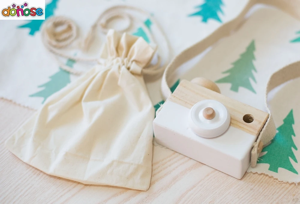 Симпатичные подвесные игрушки в скандинавском стиле с деревянной камерой