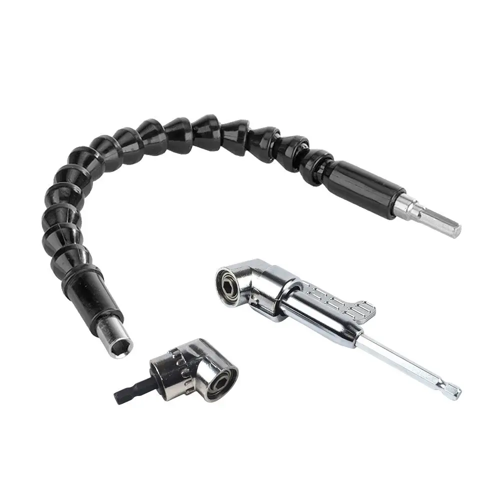 

60-150mm Electric Drill Corner Device Hand Tools Screwdriver Sets Electricdrill Elbow Screwdriver Turn Screwdriver Adapter Tool