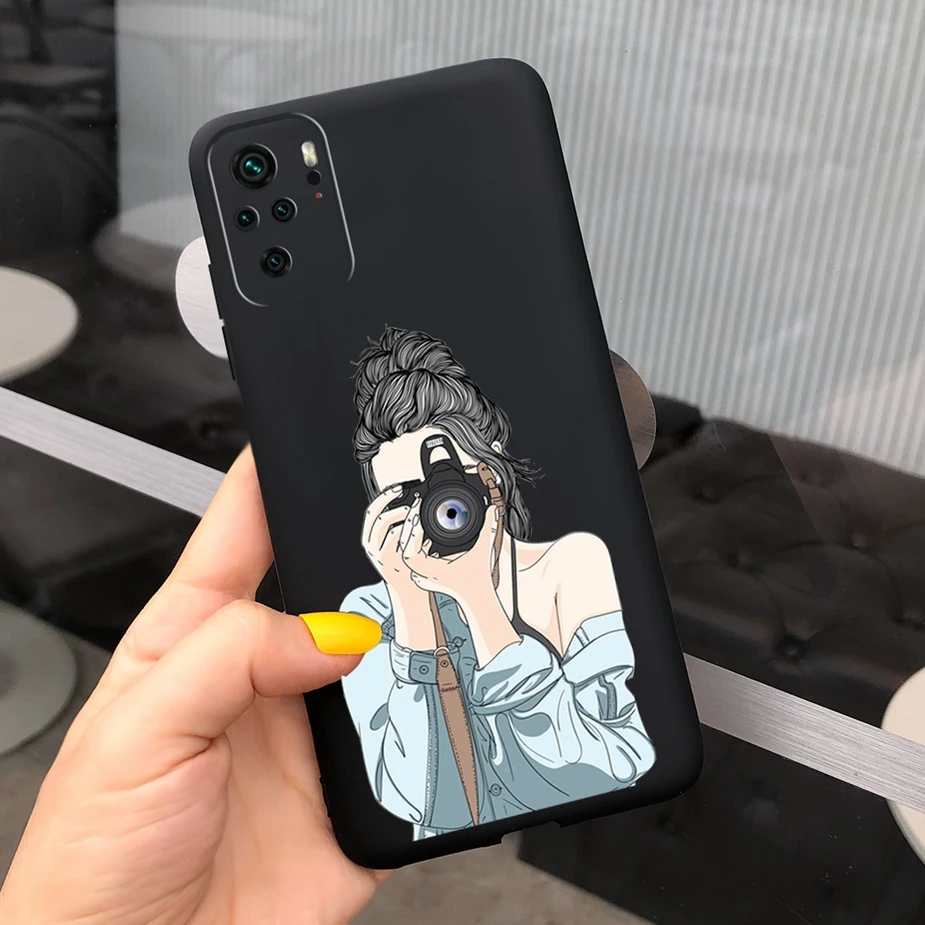 Милый чехол с подсолнухами для Xiaomi Redmi Note 10 Pro Note10 мягкая тонкая задняя крышка