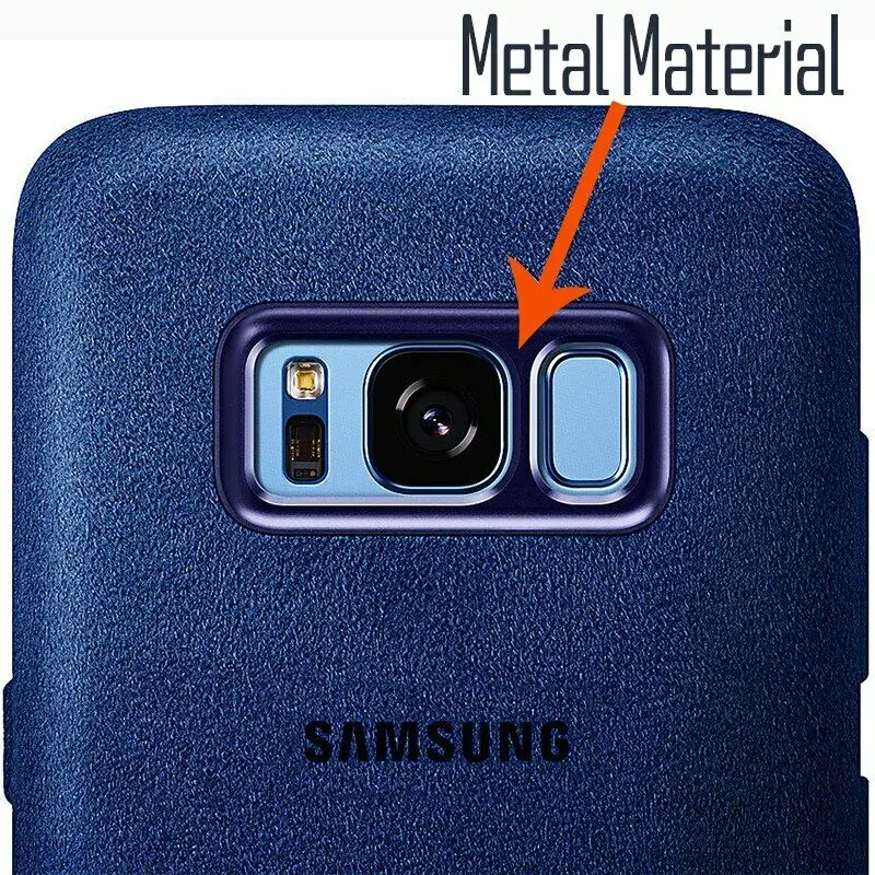Для samsung Galaxy S8/S8 Plus замшевый кожаный чехол против отпечатков пальцев защитный чехол для samsung S8 роскошный