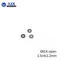 681x open ball bearing 1 541 2 mm 5pcs abec 1 non standard 681x deep groove bearings 681 x open