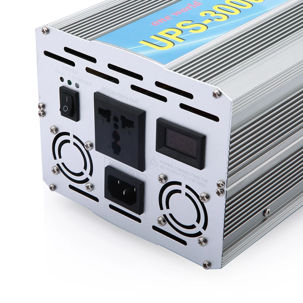 3000 Вт/3 кВт преобразователь напряжения постоянного тока в переменный ток