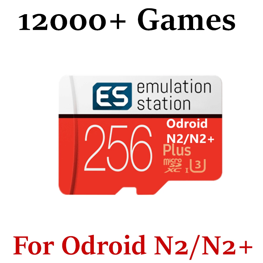 Карта micro SD Odroid N2 256 Гб! Для вашего + Ora retroарена v.3.1.13 с более чем 12000 играми|Детали