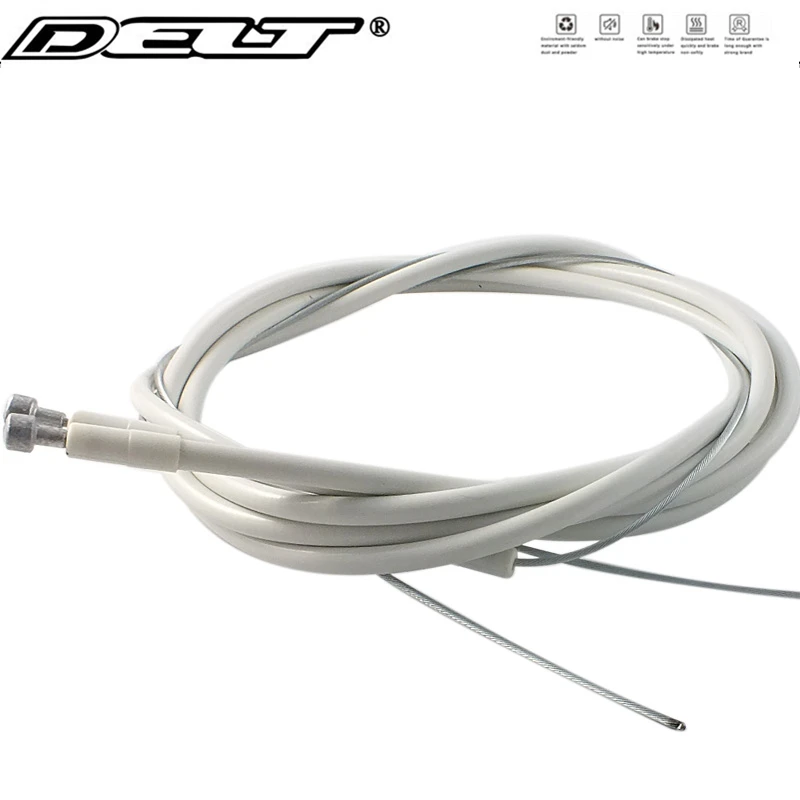 

Fixed gear ROAD Cycling bike Bicycle Brake Cable Control core Inner brake cable housing Pipe set Black / White Accessories