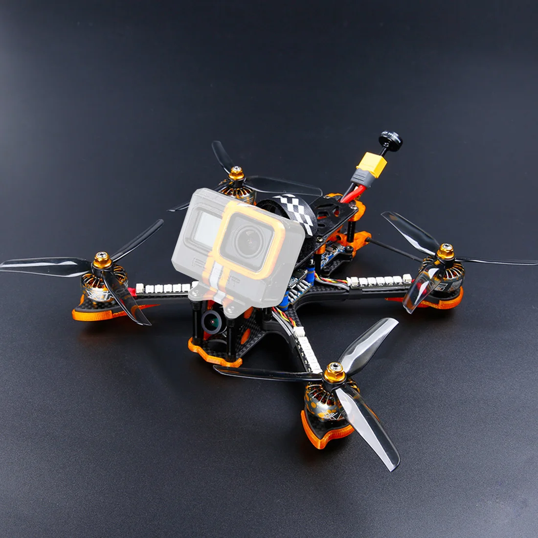 IFlight Cidora Advance SL5 5 дюймов 215 мм полный 3 к углеродного волокна FPV Фристайл Дрон w/F7 TwinG Bluetooth 50A 4в1 ESC стек