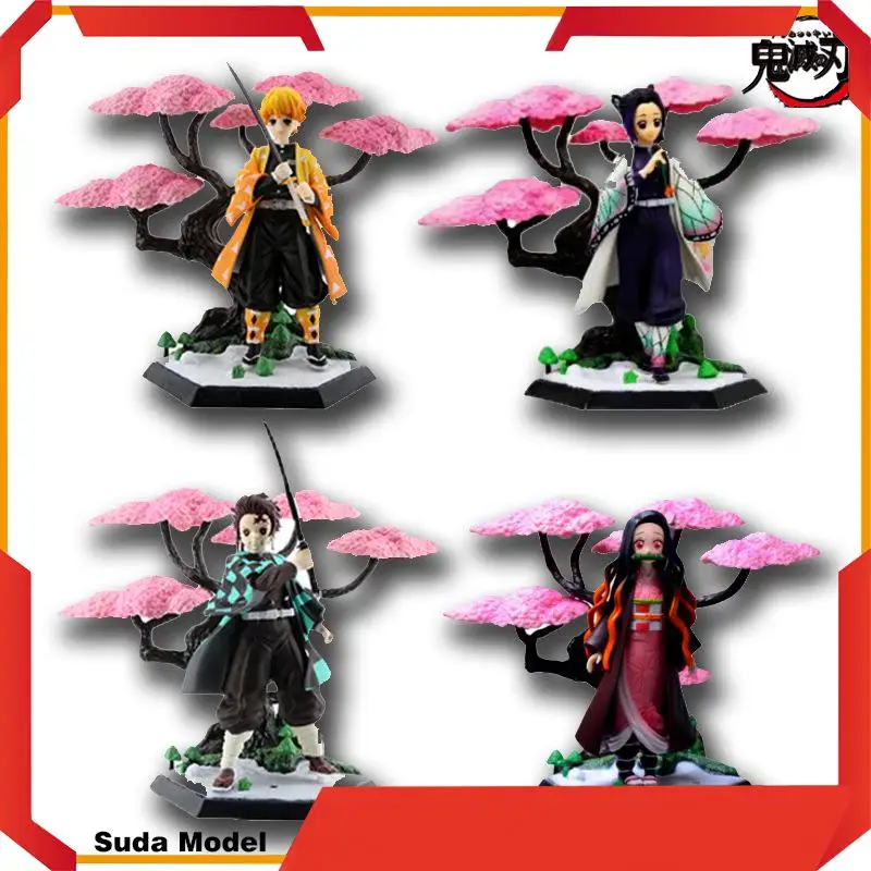 

Demon Slayer Kamado Nezuko Kamado Tanjirou Agatsuma Zenitsu Anime Action Figure Agatsuma Zenitsu Nezuko Warrior Pvc Model Toys