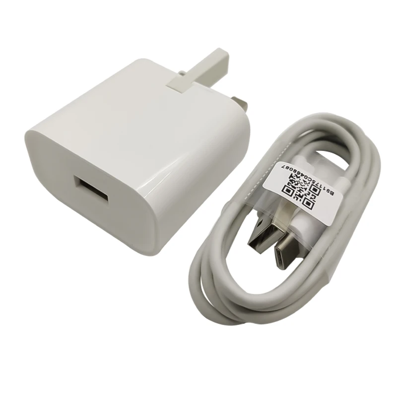 UK Charger and Cable Original Xiaomi QC3.0 Fast Charger 18W UK Power Adapter Type C Cable For Mi 9 8 se lite 9T 6 A1 A2 Max 3 F1 Redmi note 7 k20 pro - Тип штекера: UK Charger and Cable