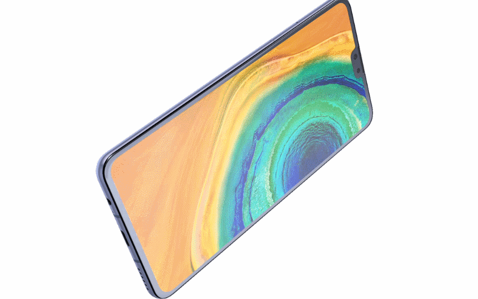 6,62 дюймов,, HUAWEI mate 30, мобильный телефон Kirin 990, четыре ядра, Android 10, датчик жестов, 40 Вт, HUAWEI SuperCharge, Google play