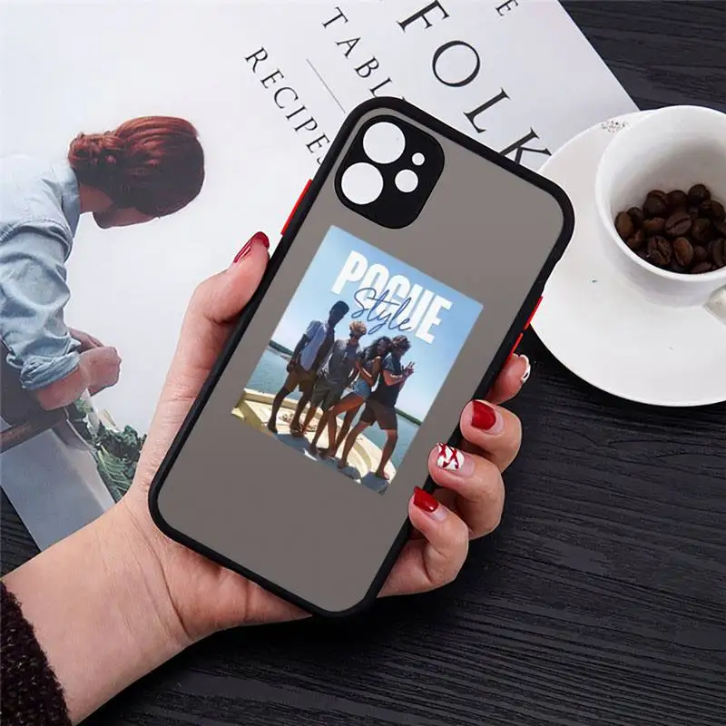 

Outer Banks-Livin' The Pogue Life Phone Case matte transparent For iphone 7 8 11 12 plus mini x xs xr pro max cover