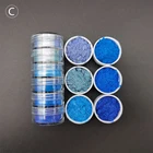 1 Набор 6 шт. перламутровая слюда, минеральный порошок, эпоксидная смола, краситель, пигмент сделай сам