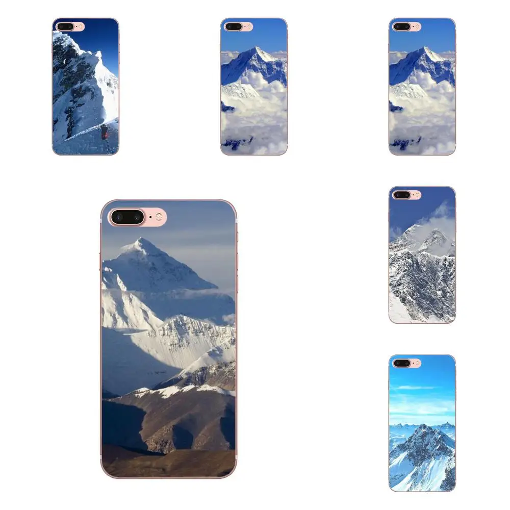 Облака Mount Everest Sky Soft Art Print для Xiaomi Mi3 Mi4 Mi4C Mi4i Mi5 Mi 5S 5X 6 6X 8 SE Pro Lite A1 Max Mix 2 Note 3 4|Бамперы| |